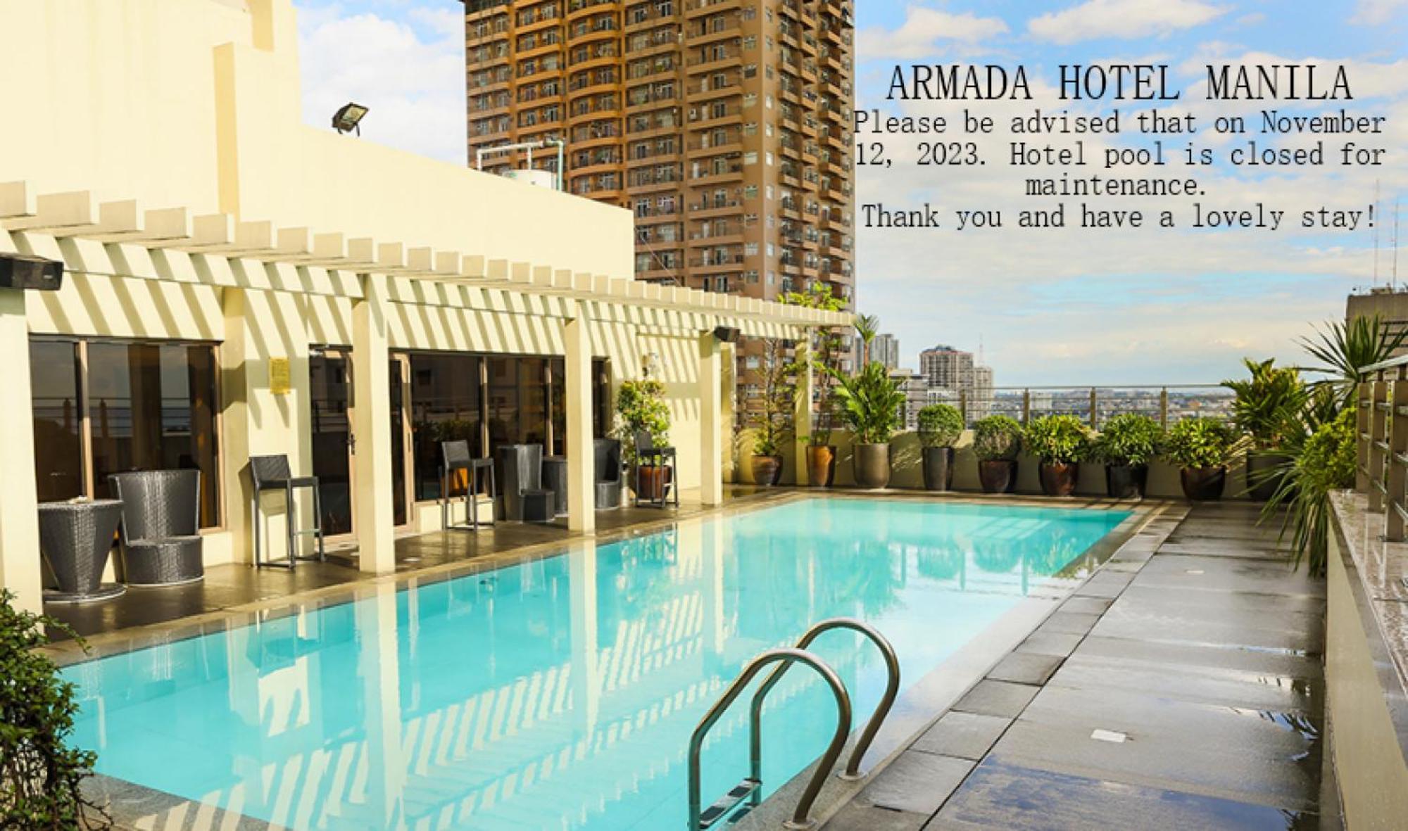 Armada Hotel Manila Exterior foto